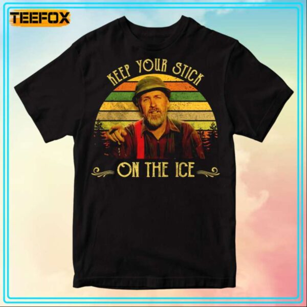 Mans Prayer Keep Your Stick On The Ice Movie T Shirt