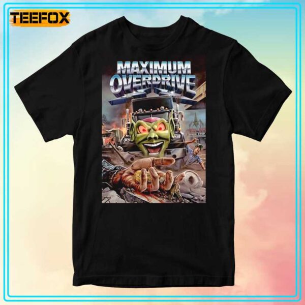 Maximum Overdrive 1986 Horror Movie T Shirt