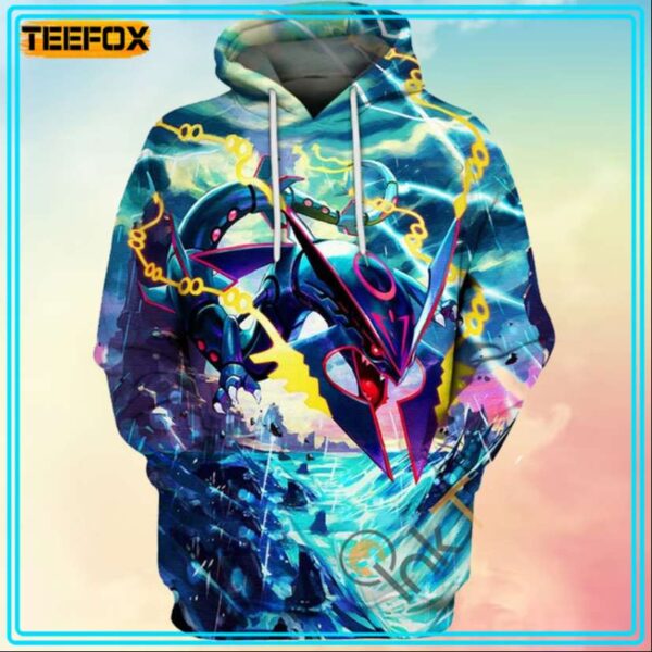 Mega Rayquaza Unisex 3D Hoodie