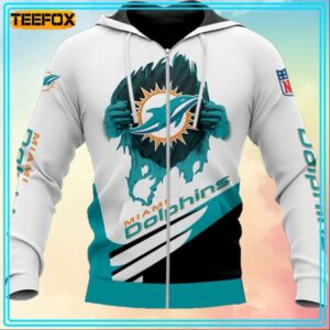 Miami Dolphins Team Unisex 3D Hoodie