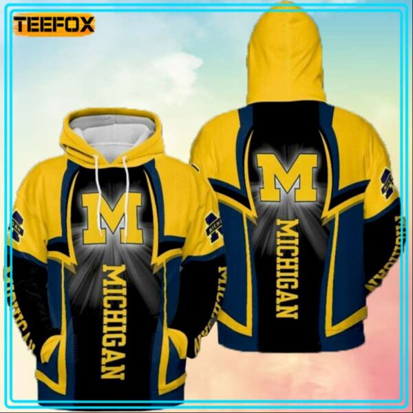 Michigan Wolverines Unisex 3D Hoodie