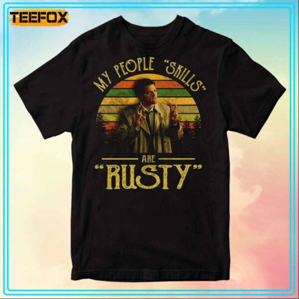 Misha Collins My People Skills Are Rusty Movie T Shirt