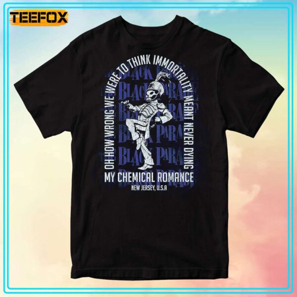 My Chemical Romance Our Lady of Sorrows Lyrics T Shirt