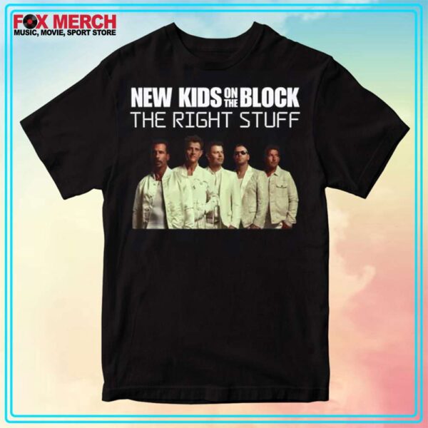 New Kids On The Block The Right Stuff T Shirt