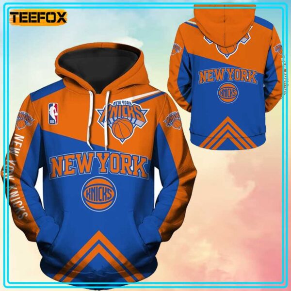 New York Knicks NBA Basketball 3D Hoodie