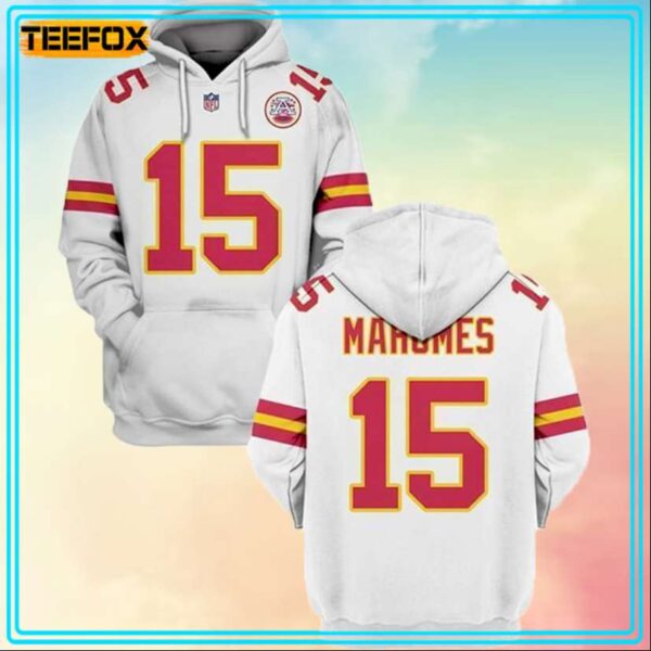 Patrick Mahomes 15 Kansas City Chiefs Nfl 3D Hoodie