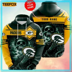 Personalized Green Bay Packers 3D Hoodie