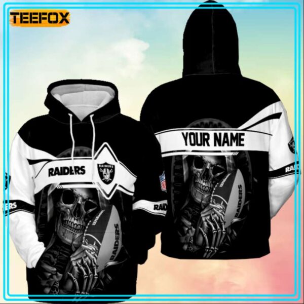 Personalized Name Las Vegas Raiders NFL 3D Hoodie