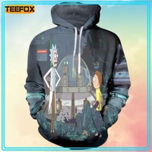 Rick And Morty 3D Hoodie