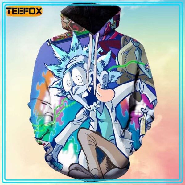 Rick And Morty Movie 3D Hoodie