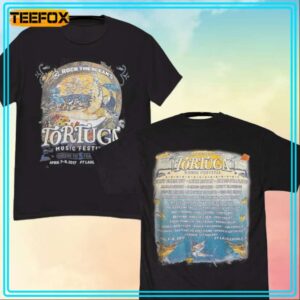 Rock the Oceans Tortuga Music Festival 2017 T Shirt