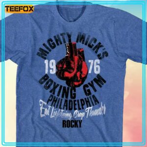 Rocky Mighty Micks Boxing Gym Philadelphia 1976 T Shirt