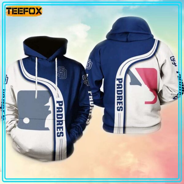 San Diego Padres MLB Team 3D Hoodie