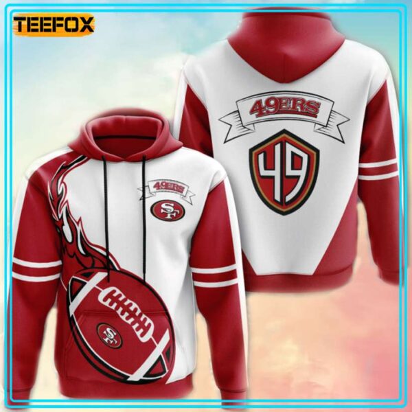 San Francisco 49ers Football Team 3D Hoodie