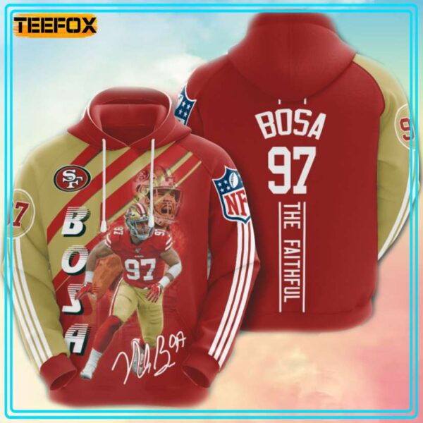 San Francisco 49ers NFL 3D Hoodie