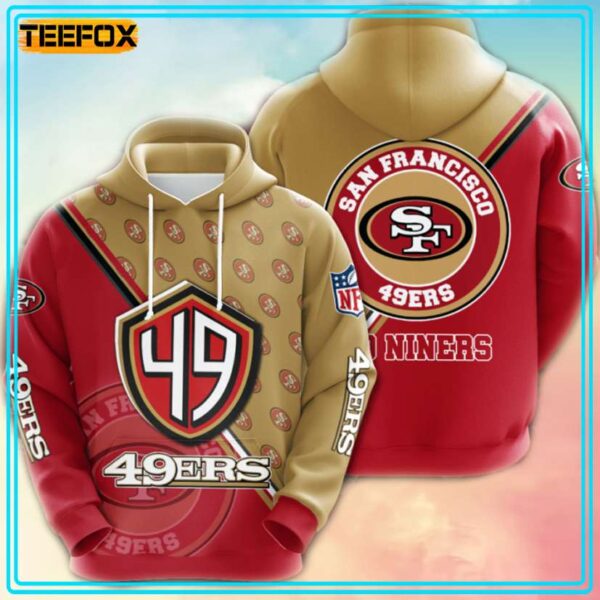 San Francisco 49ers Team 3D Hoodie