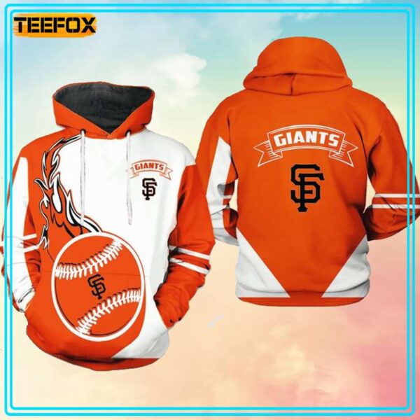 San Francisco Giants MLB Team 3D Hoodie