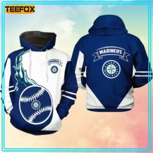 Seattle Mariners MLB Team 3D Hoodie