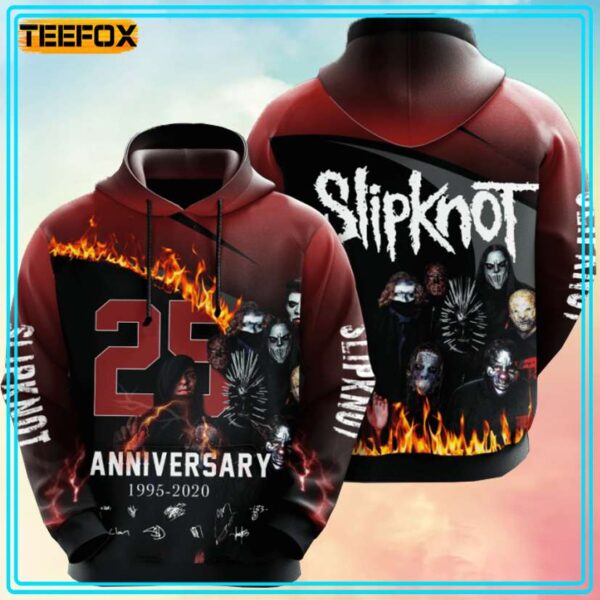 Slipknot Anniversary 1995 2020 3D Hoodie