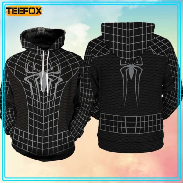 Spider Man Peter Parker Full Over Print 3D Hoodie