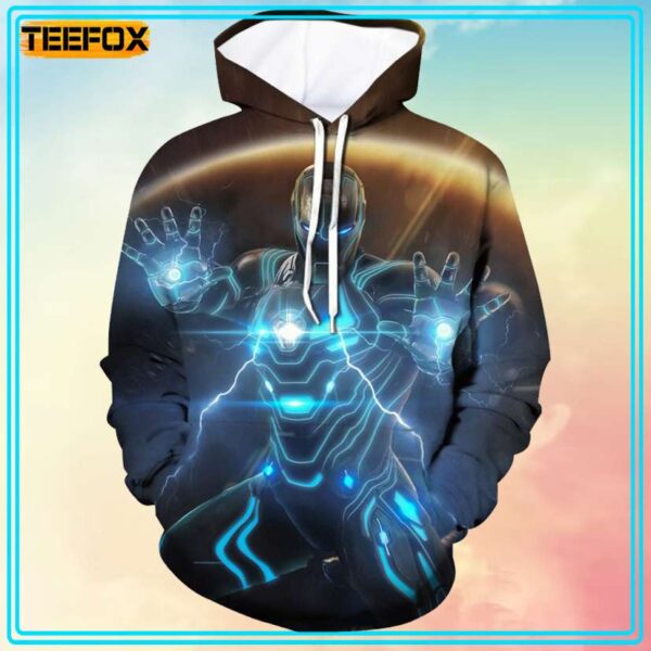 Superhero Iron Man Avengers Endgame 3D Hoodie