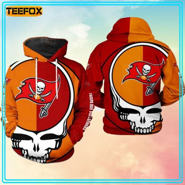 Tampa Bay Buccaneers NFL Grateful Dead 3D Hoodie