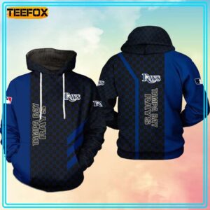 Tampa Bay Rays MLB 3D Hoodie