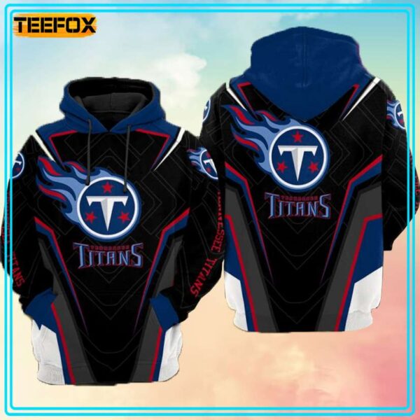 Tennessee Titans Football 3D Hoodie