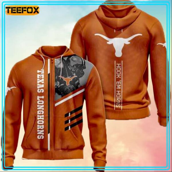 Texas Longhorns Team 3D Hoodie