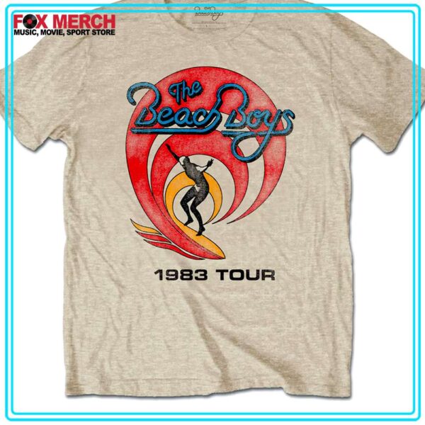 The Beach Boys Tour 1983 Retro T Shirt