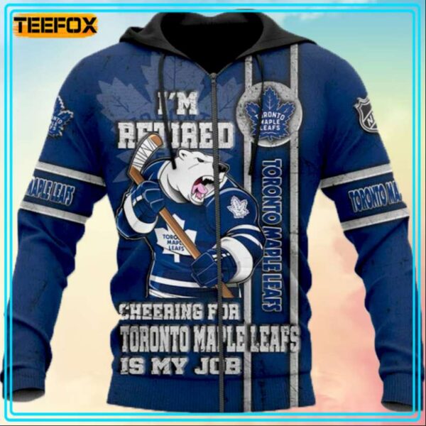 Toronto Maple Leafs Im Retired 3D Hooodie