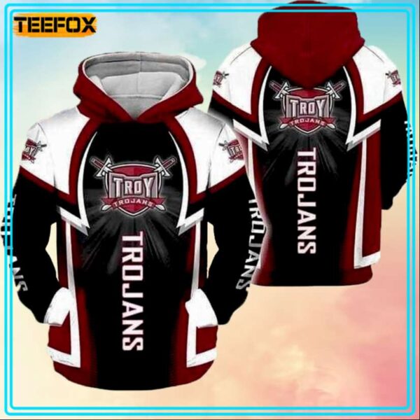 Troy Trojans NCAA 3D Hoodie