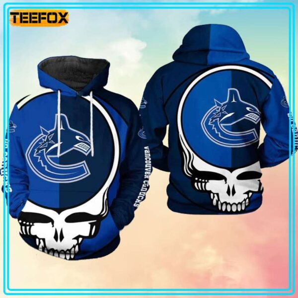 Vancouver Canucks NHL Grateful Dead 3D Hoodie