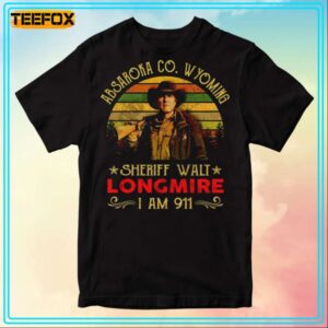 Walt Longmire Craig Allen Johnson Movie T Shirt