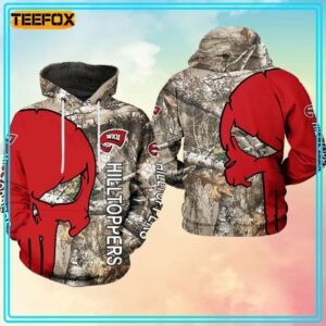 Western Kentucky Hilltoppers NCAA Camo 3D Hoodie