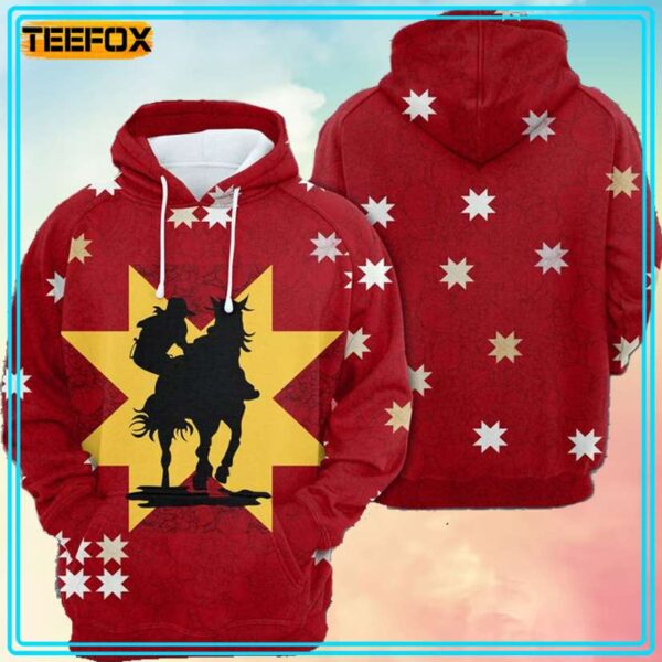 Western Rodeo 3D Hoodie