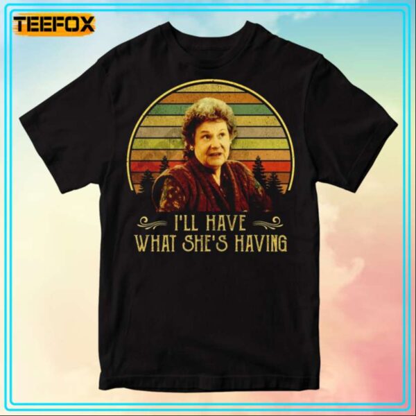 When Harry Met Sally Ill Have What Shes Having Movie T Shirt