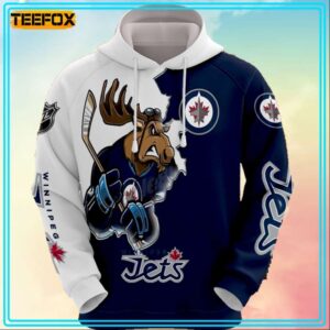 Winnipeg Jets Cartoon Unisex 3D Hoodie