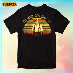 Young Gun Emilio Estevez Ill Make You Famous Movie T Shirt