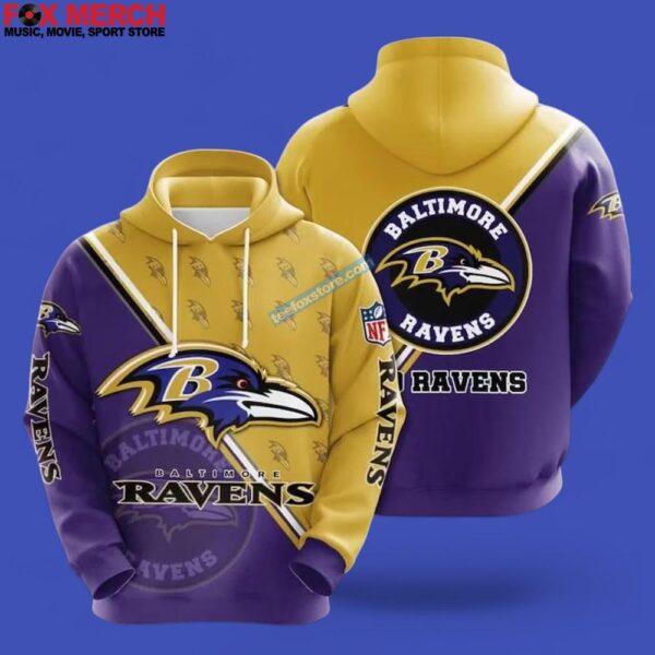 Baltimore Ravens Football Champion 3D Hoodie Photoroom