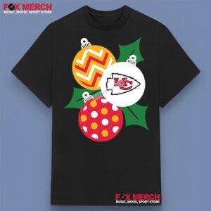 Christmas Ornaments Kansas City Chiefs Logo Unisex T Shirt 1