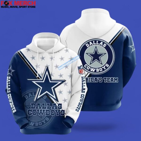 Dallas Cowboys Football 3D Hoodie Photoroom