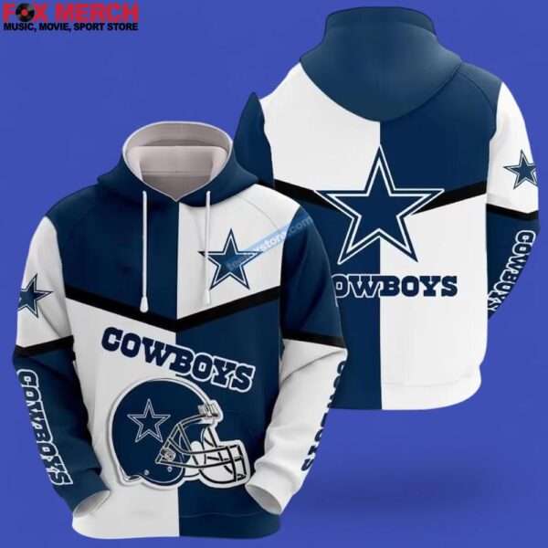 Dallas Cowboys Football Team 3D Hoodie Photoroom