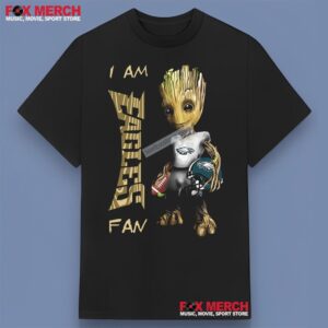 Groot Im Philadelphia Eagles Fan Graphic T Shirt