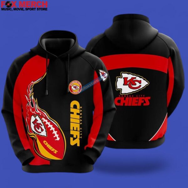 Kansas City Chiefs Football 3D Hoodie For Mens Photoroom