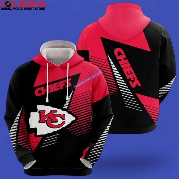 Kansas City Chiefs Football 3D Unisex Hoodie Photoroom