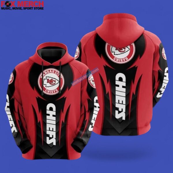 Kansas City Chiefs Football Team 3D Hoodie For Mens Photoroom