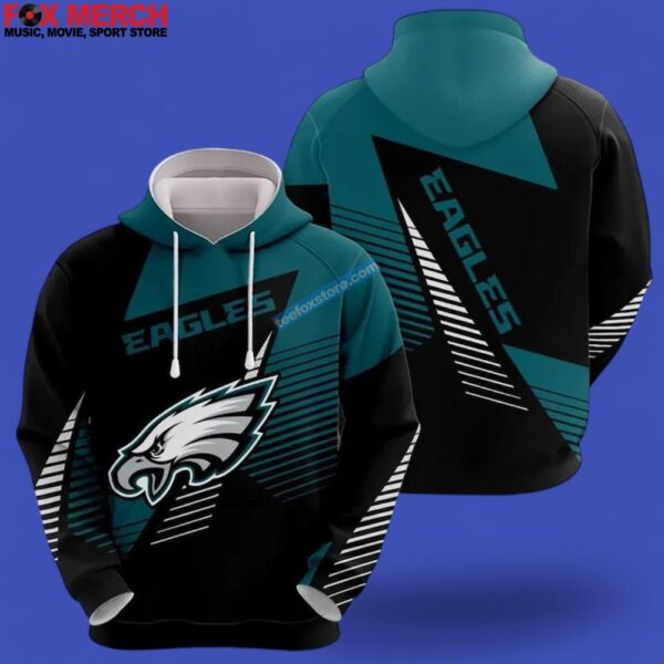 Philadelphia Eagles Football 3D Unisex Hoodie Photoroom