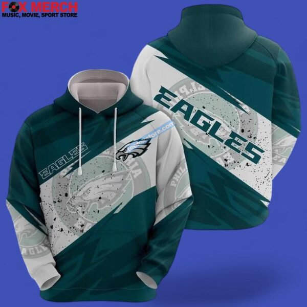 Philadelphia Eagles Football Unisex 3D Hoodie Photoroom