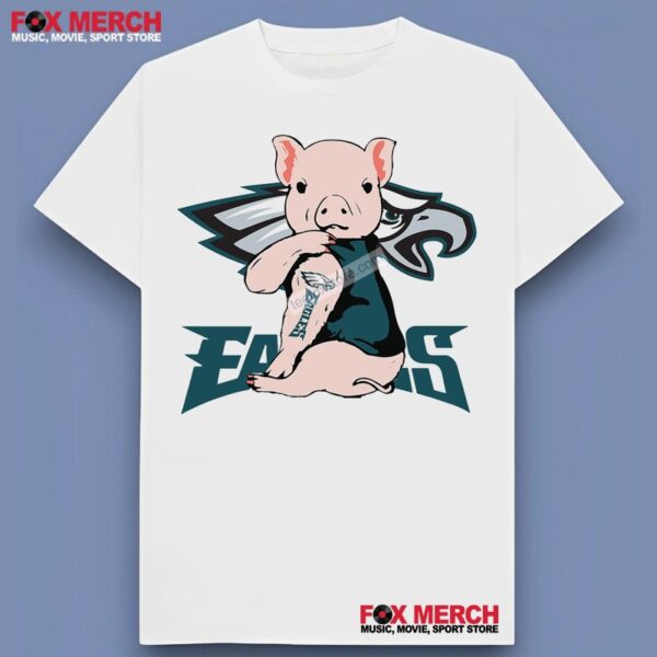 Pig Tattoo Philadelphia Eagles Logo Unisex T Shirt